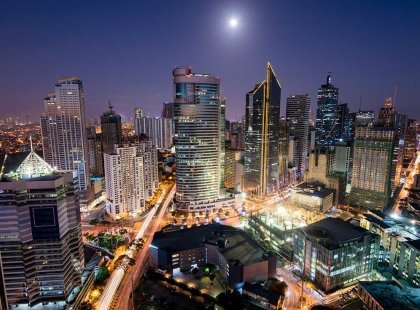 Intrepid Travel Philippines Manila Skyline