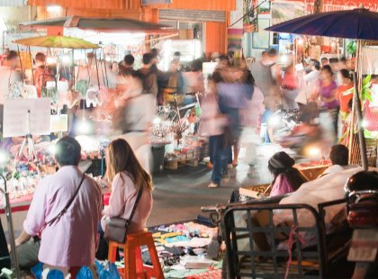 Explore the Ningxia night market