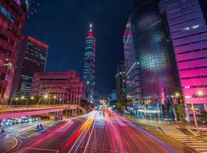 Experience the vibrant and bustling city of Taipei in Taiwan