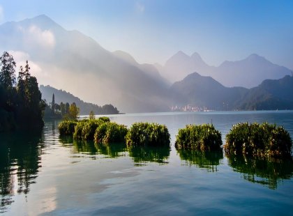 Sun Moon Lake in Taiwan