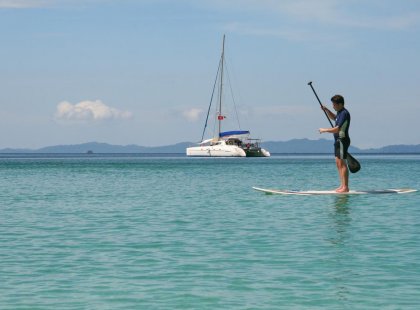 There's plenty of activities to occupy yourself on your sailing adventure around Myanmar