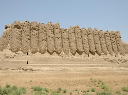 Turkmenistan, Merv, Big Kyz Kala fortress