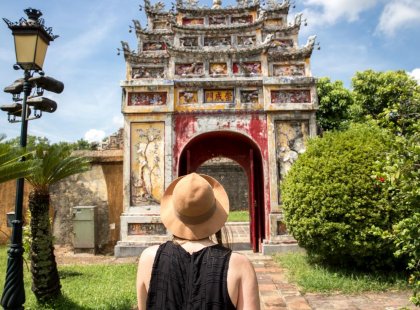 Explore the citadel of Hue, Vietnam