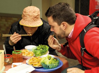 Eat with the locals in Vietnam