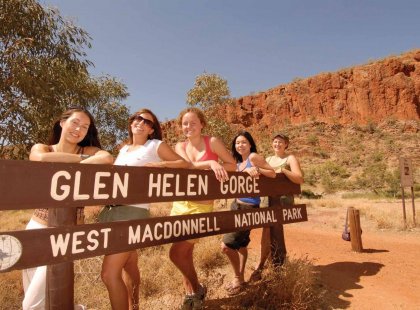 Western Macdonnell Ranges people by sign