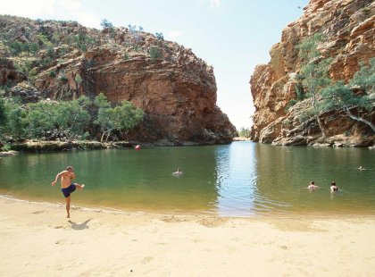 Ormiston Gorge swimming hole, Western Macdonnell Ranges