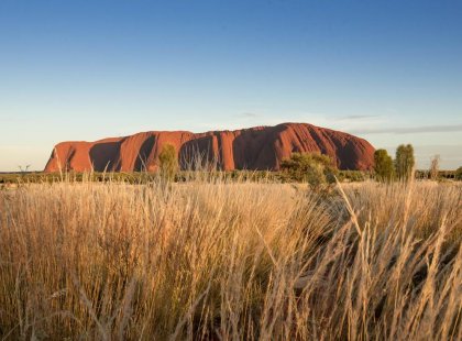 The majestic and magnificent Uluru at the heart of the Northern territory in Australia