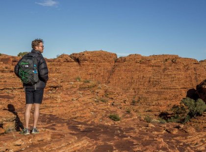 Kings Canyon, Uluru National Park Australia with Intrepid Travel