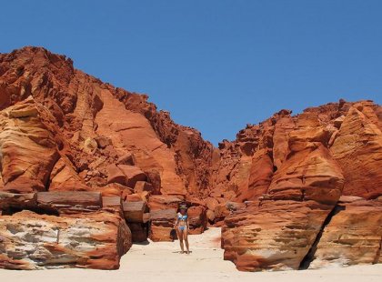 Cape Leveque red rocks Australia
