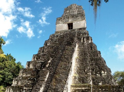 Guatemala, Tikal temple