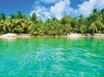 Belize tropical beach