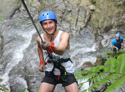 Get active in Costa Rica with activities such as abseiling and hiking