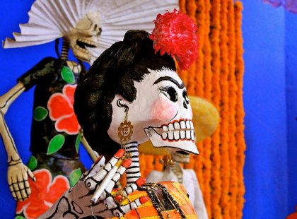 Mexico, Day of the dead mask