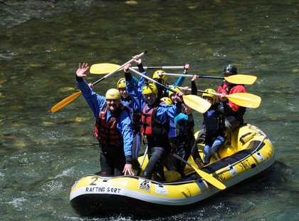 Andorra rafting