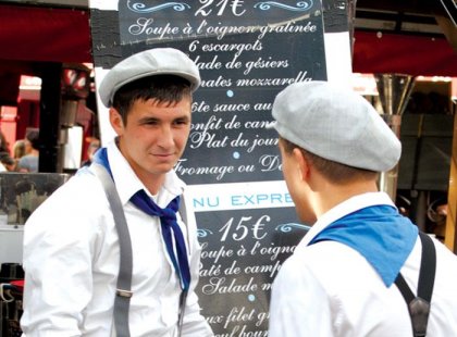 Parisian waiters