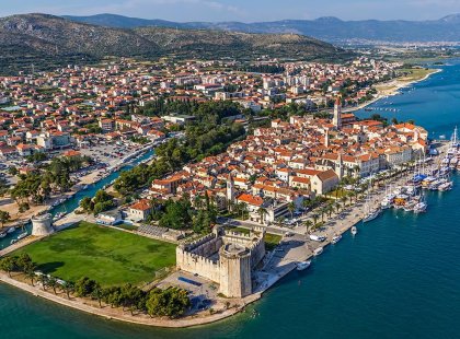 Croatia Trogir land and the sea
