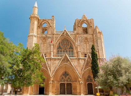 St Nicholas Cathedral in Gazimagusa in Cyprus