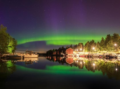 Witness the breathtaking Northern Lights in Finland