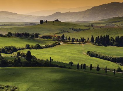 The amazing vistas of Tuscany await