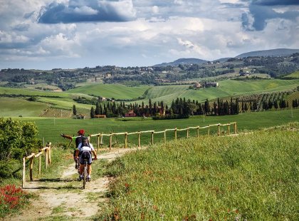 Cycle through the amazing countrside of Tuscany, Italy