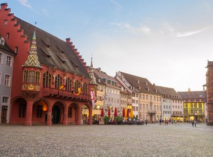 Germany, Freiburg, Square