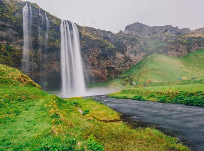 Visit Iceland and see glaciers, geysers and geothermal hot springs