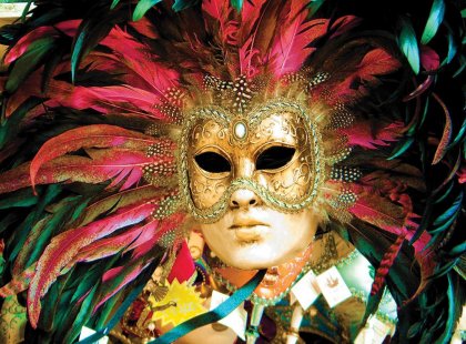 Carnivale mask from Venice, Italy