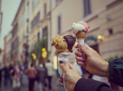 Gelato in Florence, Italy