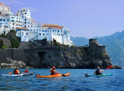 Amalfi Coast: Hike, Boat & Kayak