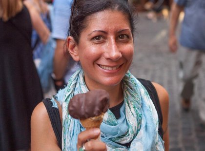 Sample some of the delicious gelatos in Rome, Italy