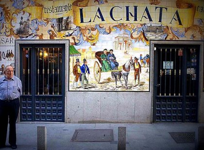 La Chata mural Madrid