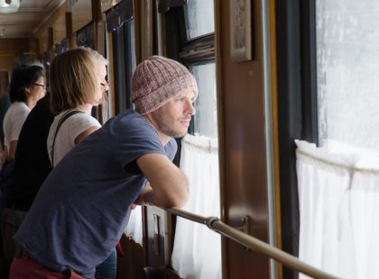 Enjoy the view from the Trans-polar railway in Russia