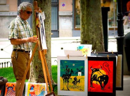 Spanish street artist