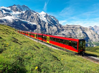 Switzerland, Bernese Oberland, Jungfrau Railway