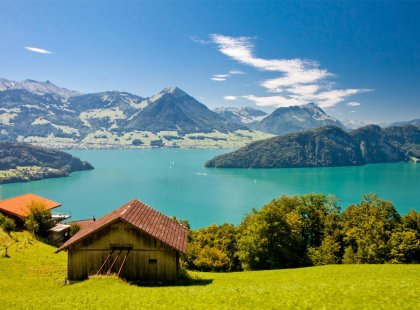 Switzerland, Lake Lucerne