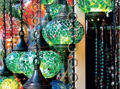 Colourful lanterns, Turkey