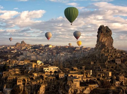 Turkey, Cappadocia, Goreme Belediyesi. Photographer: Calli-Jo Duncan