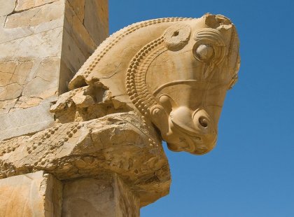 Ancient ruins in Persepolis, Iran