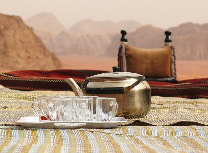 jordan tea desert camp