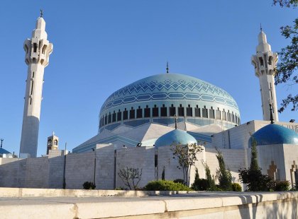 King Abdullah Mosque in Amman, Jordan