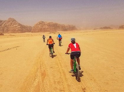 Cycle through Jordan with Intrepid travel