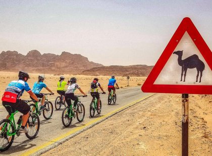 Cycle through Jordan with Intrepid travel