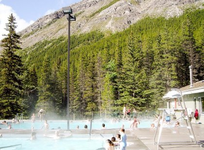 Miette Hot Springs, Jasper, Canada