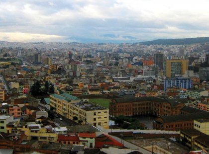 Quito City view, Ecuador