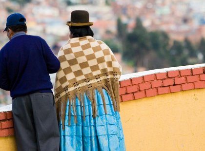 bolivia la paz local couple