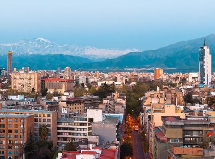 The vibrant city of Santiago, Chile