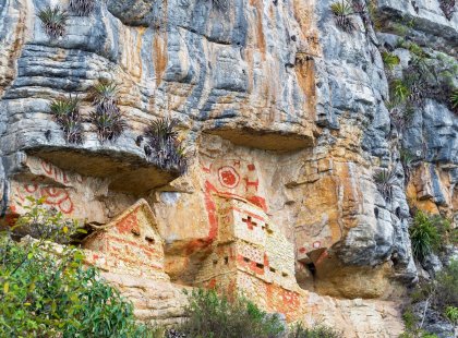Mausoleum of Revash, Chachapoyas, Peru
