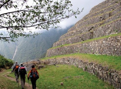 Inca Trail Intipata Ruins, Peru