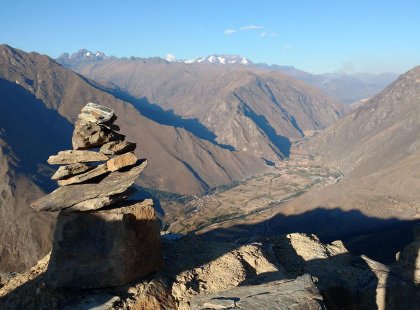Amazing views along the Quarry Trail in Peru