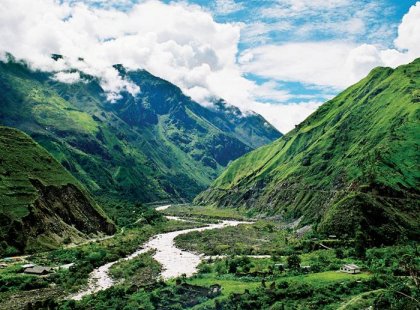 Inca Trail landscape, Peru